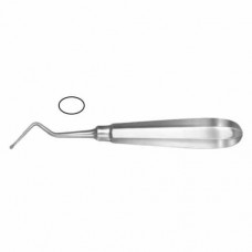Modell USA Bone Curette Oval - Fig. 2 - Right Stainless Steel, 15.5 cm - 6"